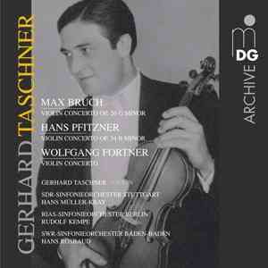 塔斯欽納：布魯赫、普費茲納、福特納小提琴協奏曲 ( CD )<br>Gerhard Taschner : Bruch / Pfitzner / Fortner示意圖